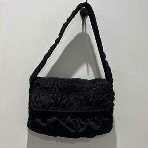 Molly Goddard Black Ruched Bag Purse